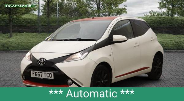 Toyota AYGO 1.0 VVT-i x-press Hatchback 5dr Petrol x-shift Euro 6 (68 ps)