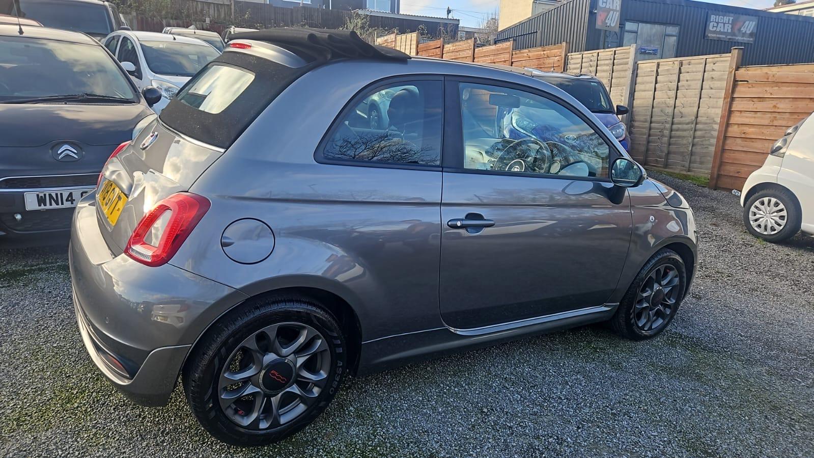 Fiat 500C 1.2 S Convertible 2dr Petrol Dualogic Euro 6 (s/s) (69 bhp)