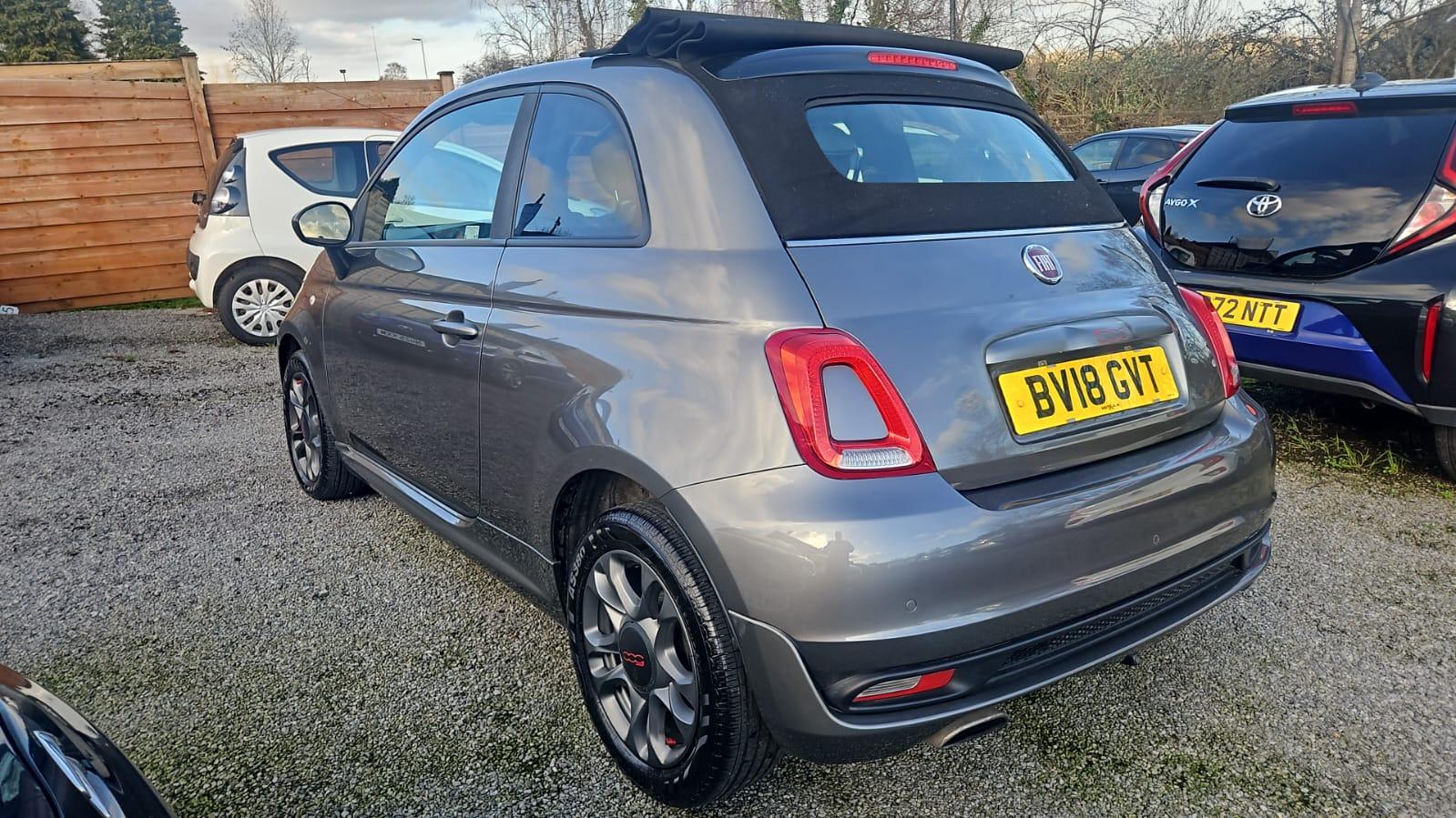 Fiat 500C 1.2 S Convertible 2dr Petrol Dualogic Euro 6 (s/s) (69 bhp)