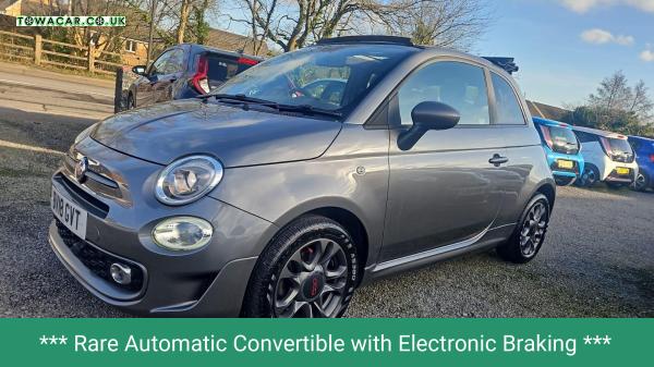 Fiat 500C 1.2 S Convertible 2dr Petrol Dualogic Euro 6 (s/s) (69 bhp)