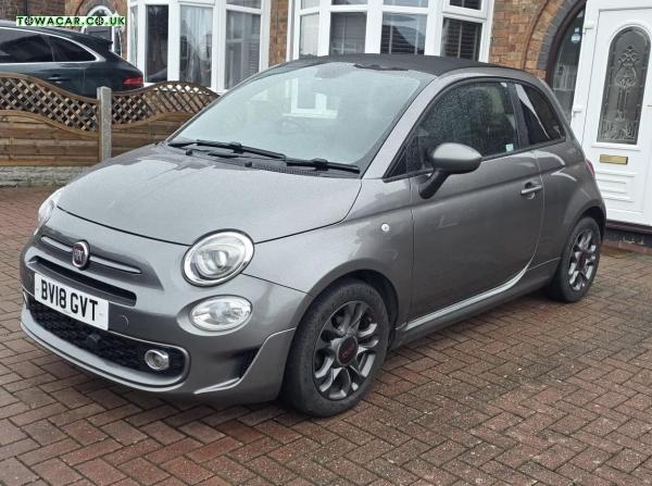 Fiat 500C 1.2 S Convertible 2dr Petrol Dualogic Euro 6 (s/s) (69 bhp)