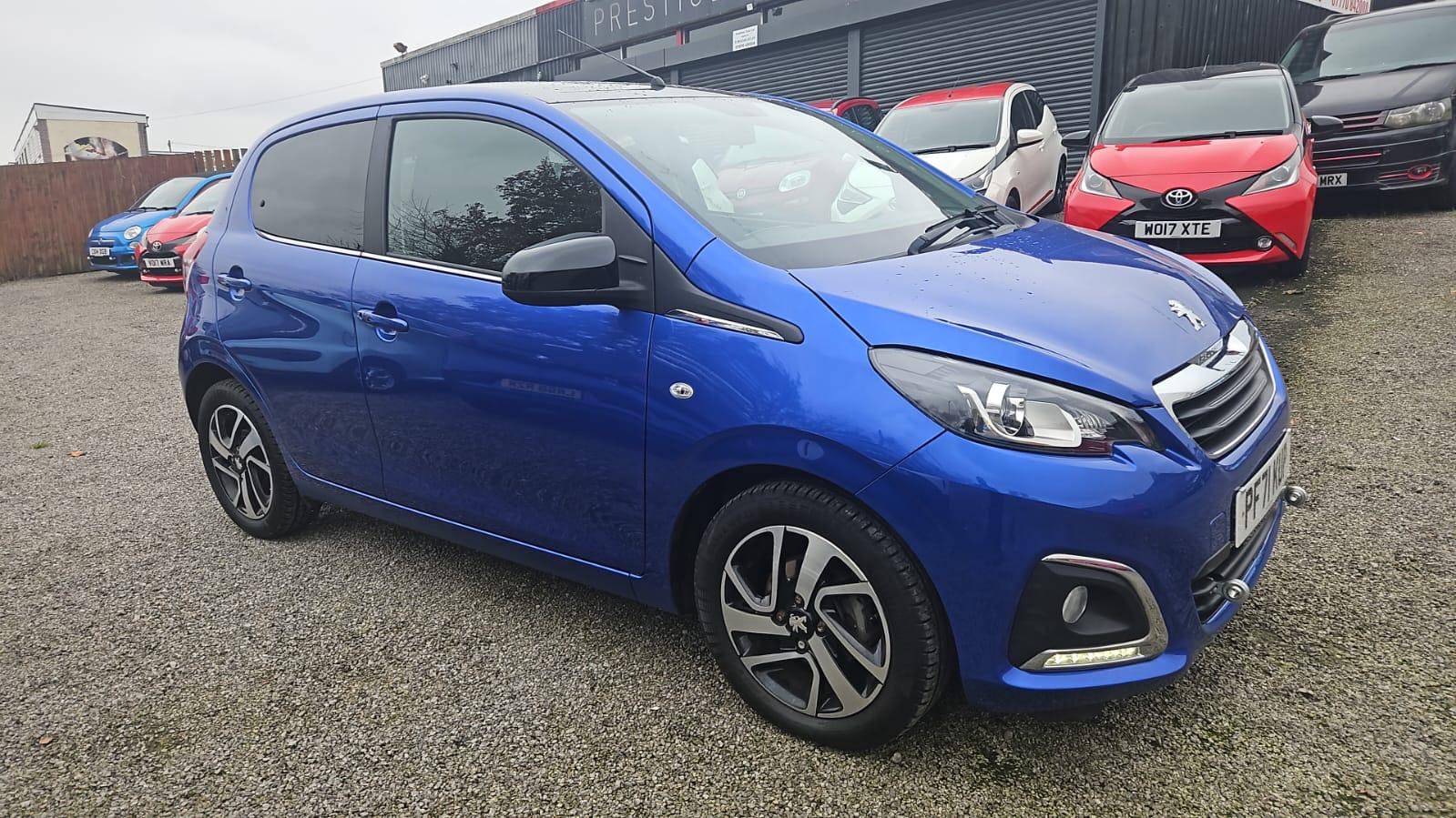 Peugeot 108 1.0 Allure Hatchback 5dr Petrol Manual Euro 6 (s/s) (72 ps)