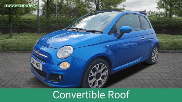 Fiat 500C 1.2 S Convertible 2dr Petrol Manual Euro 6 (s/s) (69 bhp)