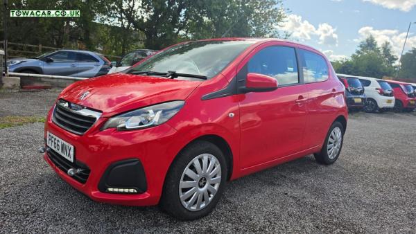 Peugeot 108 1.0 Active Hatchback 5dr Petrol Manual Euro 6 (68 ps)