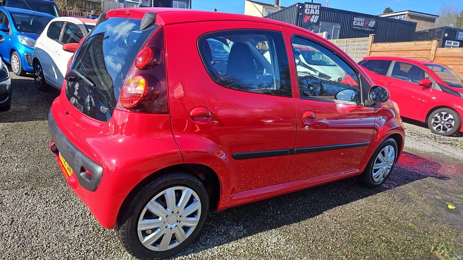 Peugeot 107 1.0 12V Active Hatchback 5dr Petrol Manual Euro 5 (68 ps)