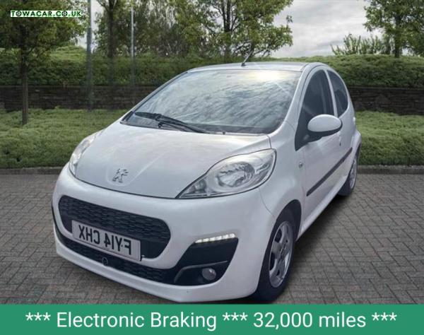 Peugeot 107 1.0 12V Allure Hatchback 5dr Petrol Manual Euro 5 (68 ps)