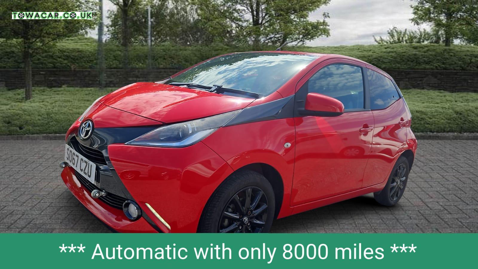 Toyota AYGO 1.0 VVT-i x-style Hatchback 5dr Petrol x-shift Euro 6 (68 ps)