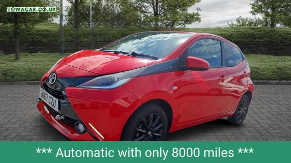 Toyota AYGO 1.0 VVT-i x-style Hatchback 5dr Petrol x-shift Euro 6 (68 ps)