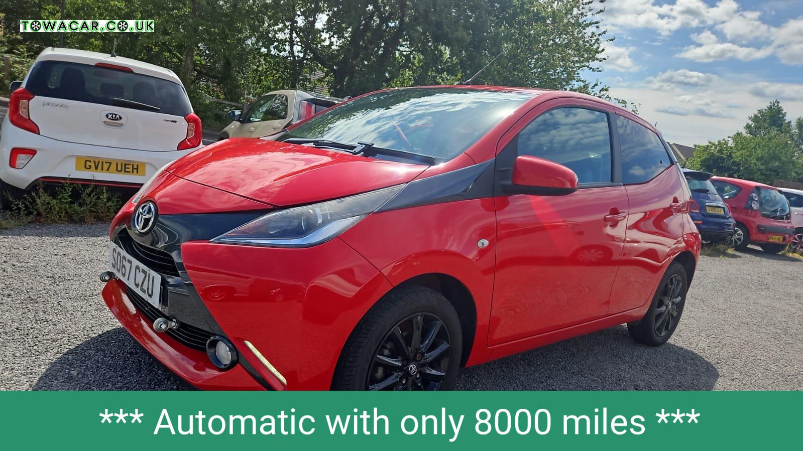 Toyota AYGO 1.0 VVT-i x-style Hatchback 5dr Petrol x-shift Euro 6 (68 ps)