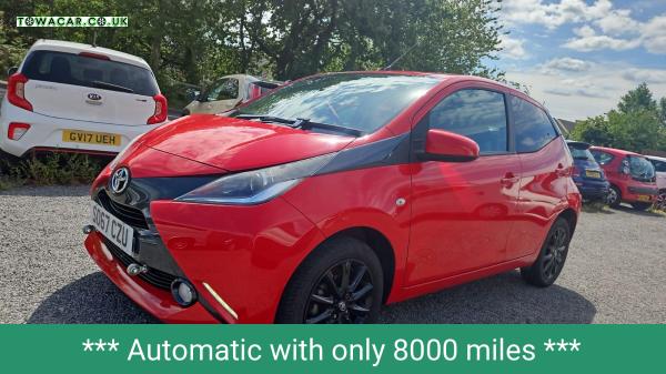 Toyota AYGO 1.0 VVT-i x-style Hatchback 5dr Petrol x-shift Euro 6 (68 ps)
