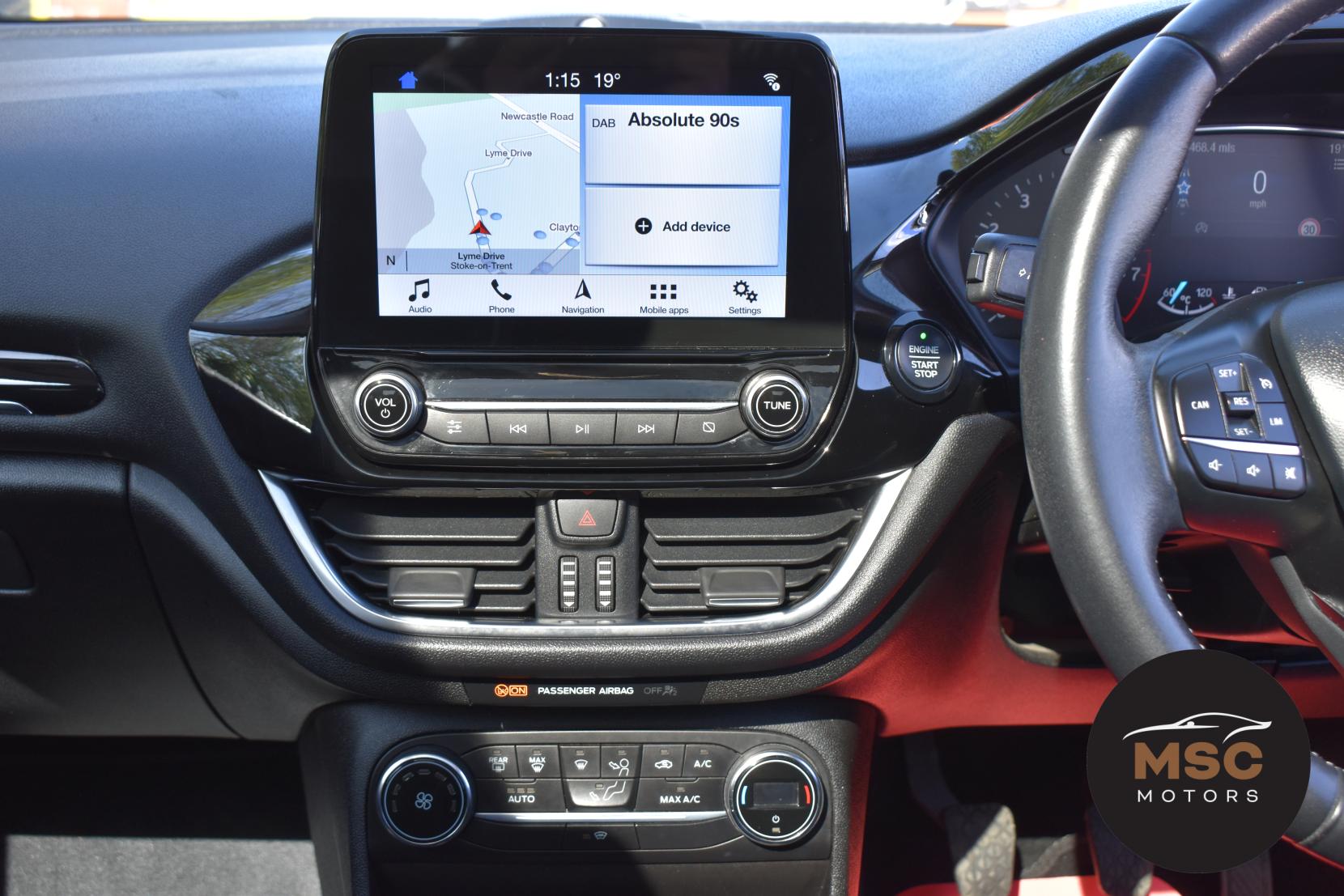 Ford Fiesta 1.0T EcoBoost Titanium Hatchback 5dr Petrol Manual Euro 6 (s/s) (100 ps)