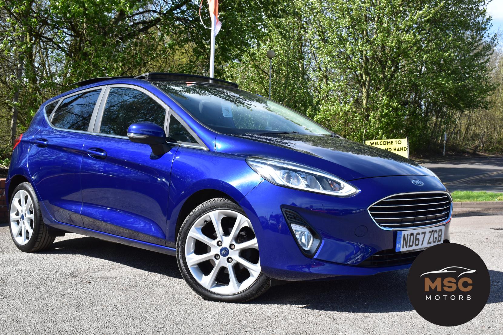 Ford Fiesta 1.0T EcoBoost Titanium Hatchback 5dr Petrol Manual Euro 6 (s/s) (100 ps)