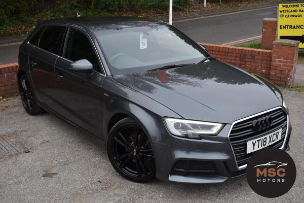 Audi A3 1.5 TFSI CoD S line Sportback 5dr Petrol Manual Euro 6 (s/s) (150 ps)