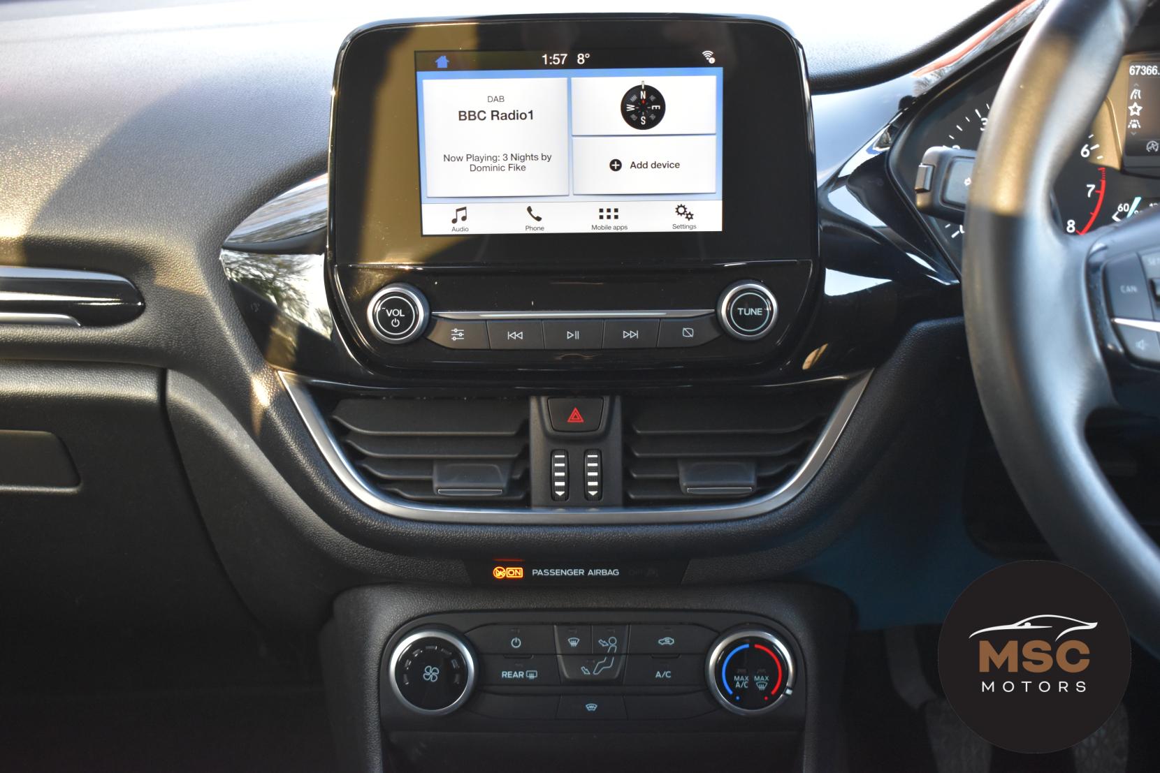 Ford Fiesta 1.0T EcoBoost GPF Zetec Hatchback 5dr Petrol Manual Euro 6 (s/s) (100 ps)