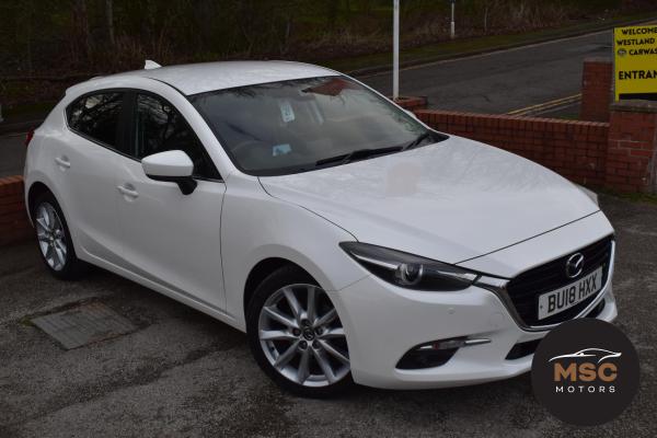 Mazda Mazda3 2.0 SKYACTIV-G Sport Nav Hatchback 5dr Petrol Auto Euro 6 (s/s) (121 ps)