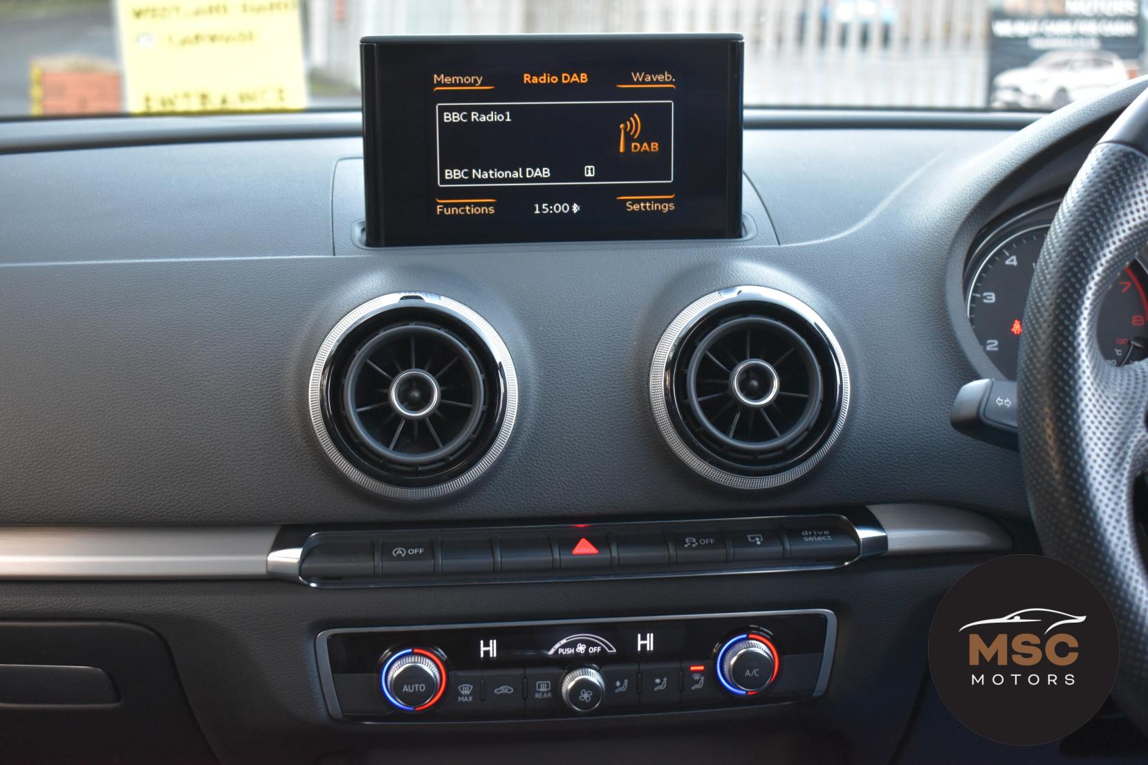 Audi A3 1.4 TFSI CoD S line Sportback 5dr Petrol Manual Euro 6 (s/s) (140 ps)