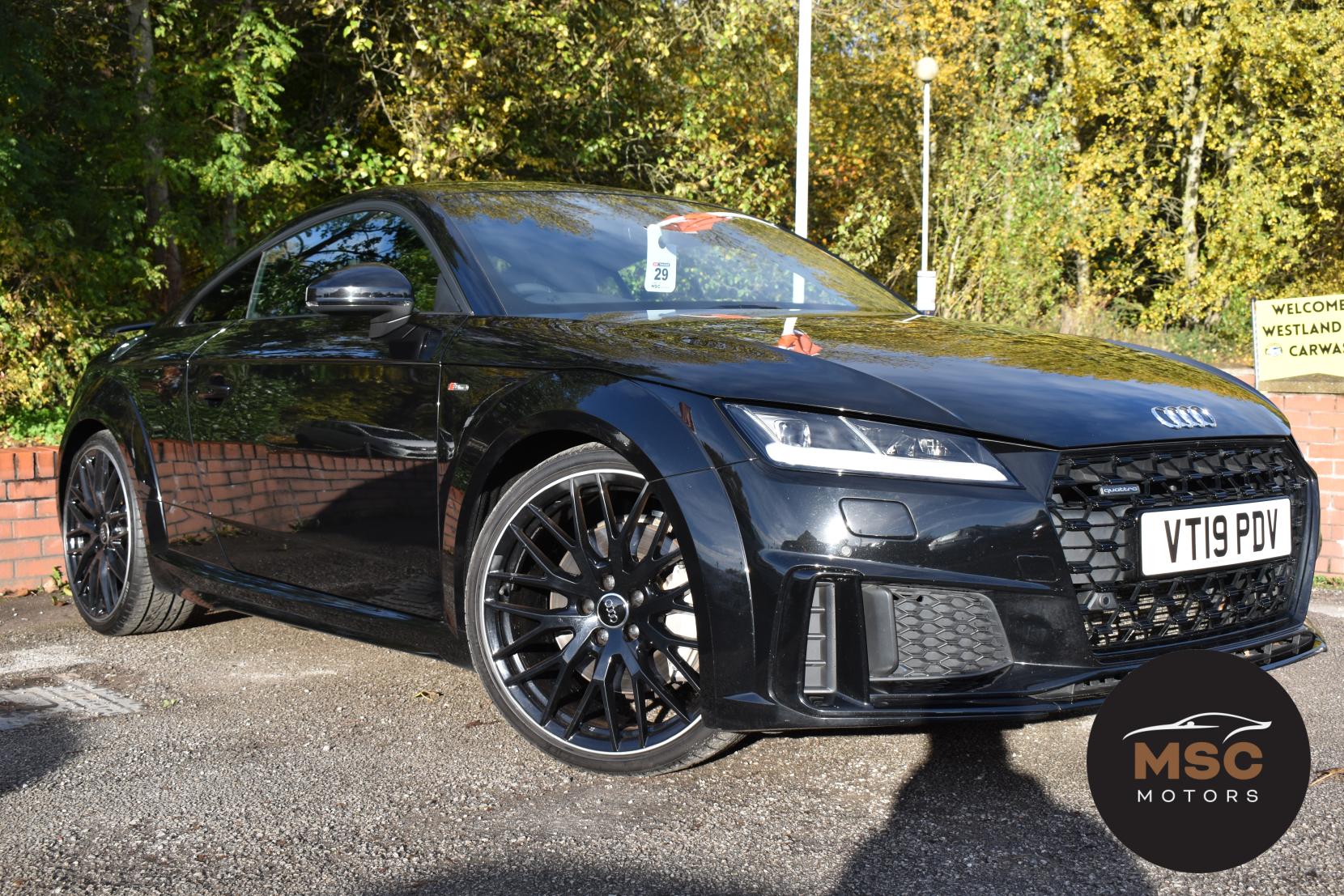 Audi TT 2.0 TFSI 45 Black Edition Coupe 3dr Petrol S Tronic quattro Euro 6 (s/s) (245 ps)