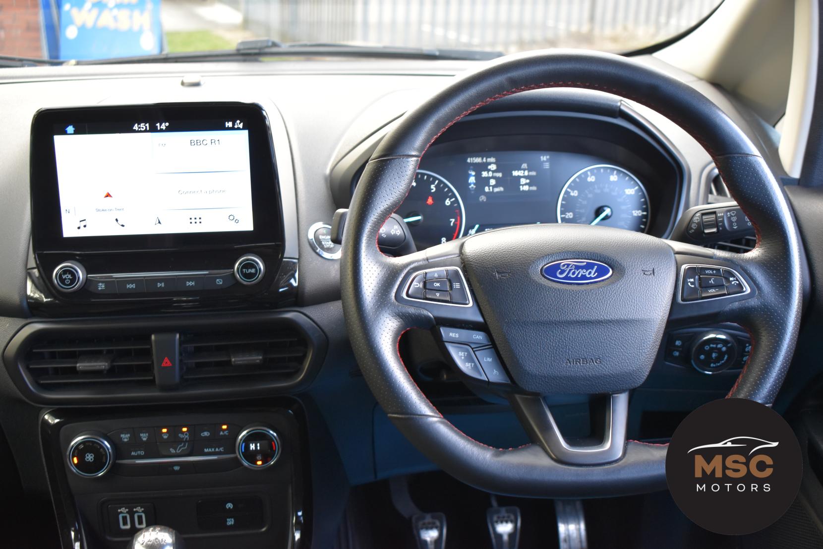 Ford EcoSport 1.0T EcoBoost GPF ST-Line SUV 5dr Petrol Manual Euro 6 (s/s) (140 ps)