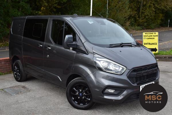 Ford Transit Custom 2.0 300 EcoBlue Limited Crew Van Double Cab 5dr Diesel Auto L1 H1 Euro 6 (s/s) (6 Seat) (170 ps)