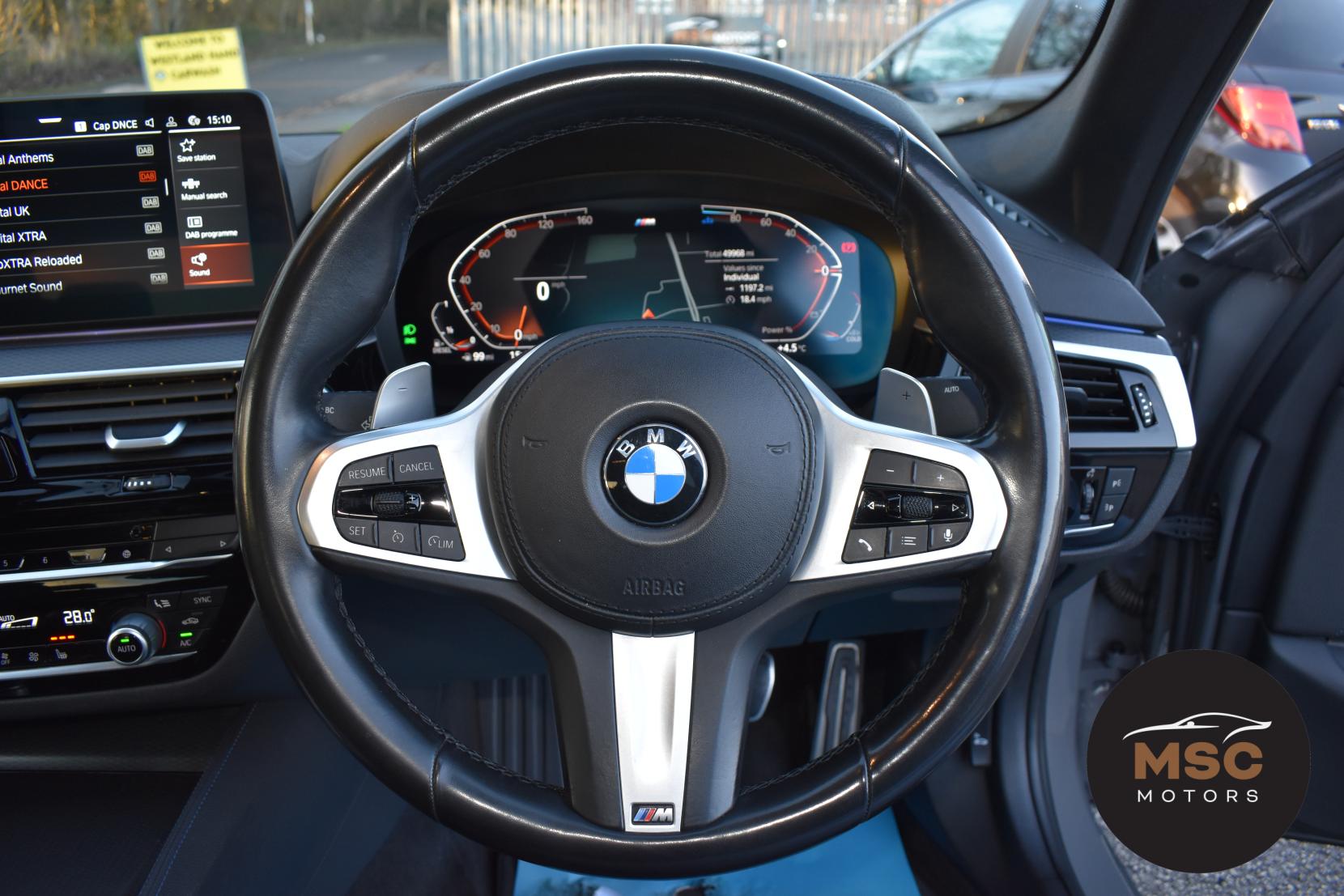 BMW 5 Series 2.0 520d MHT M Sport Saloon 4dr Diesel Hybrid Steptronic Euro 6 (s/s) (190 ps)