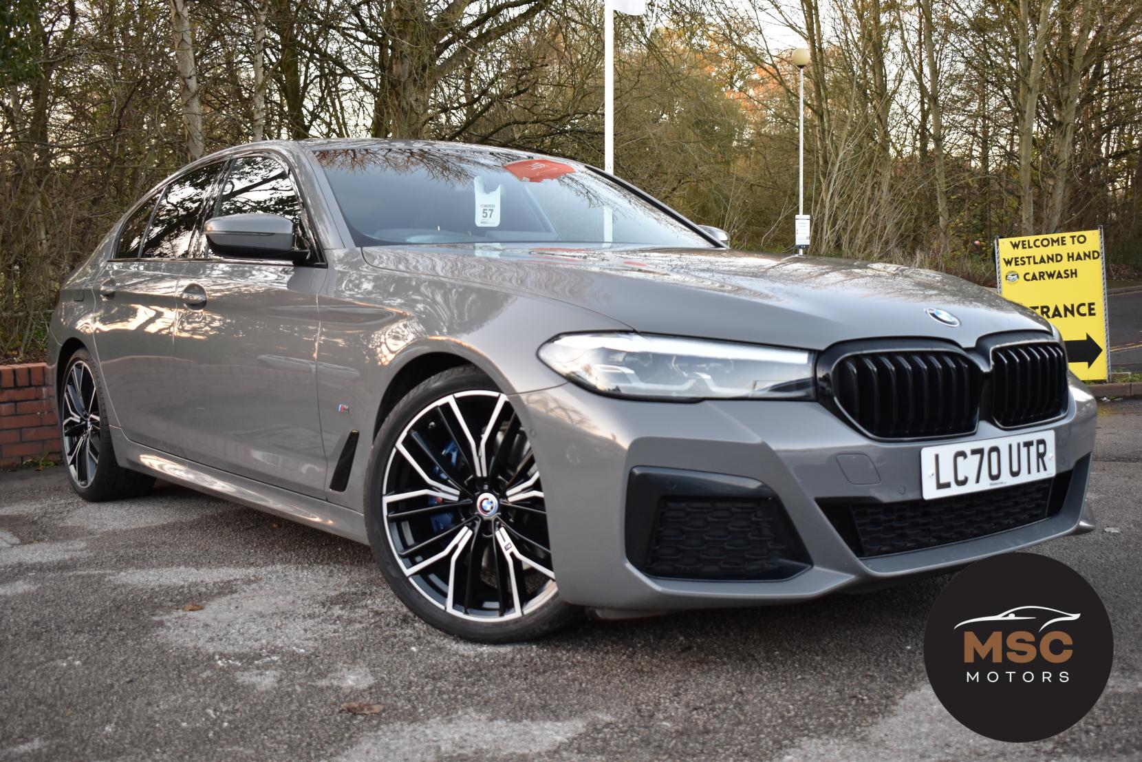 BMW 5 Series 2.0 520d MHT M Sport Saloon 4dr Diesel Hybrid Steptronic Euro 6 (s/s) (190 ps)