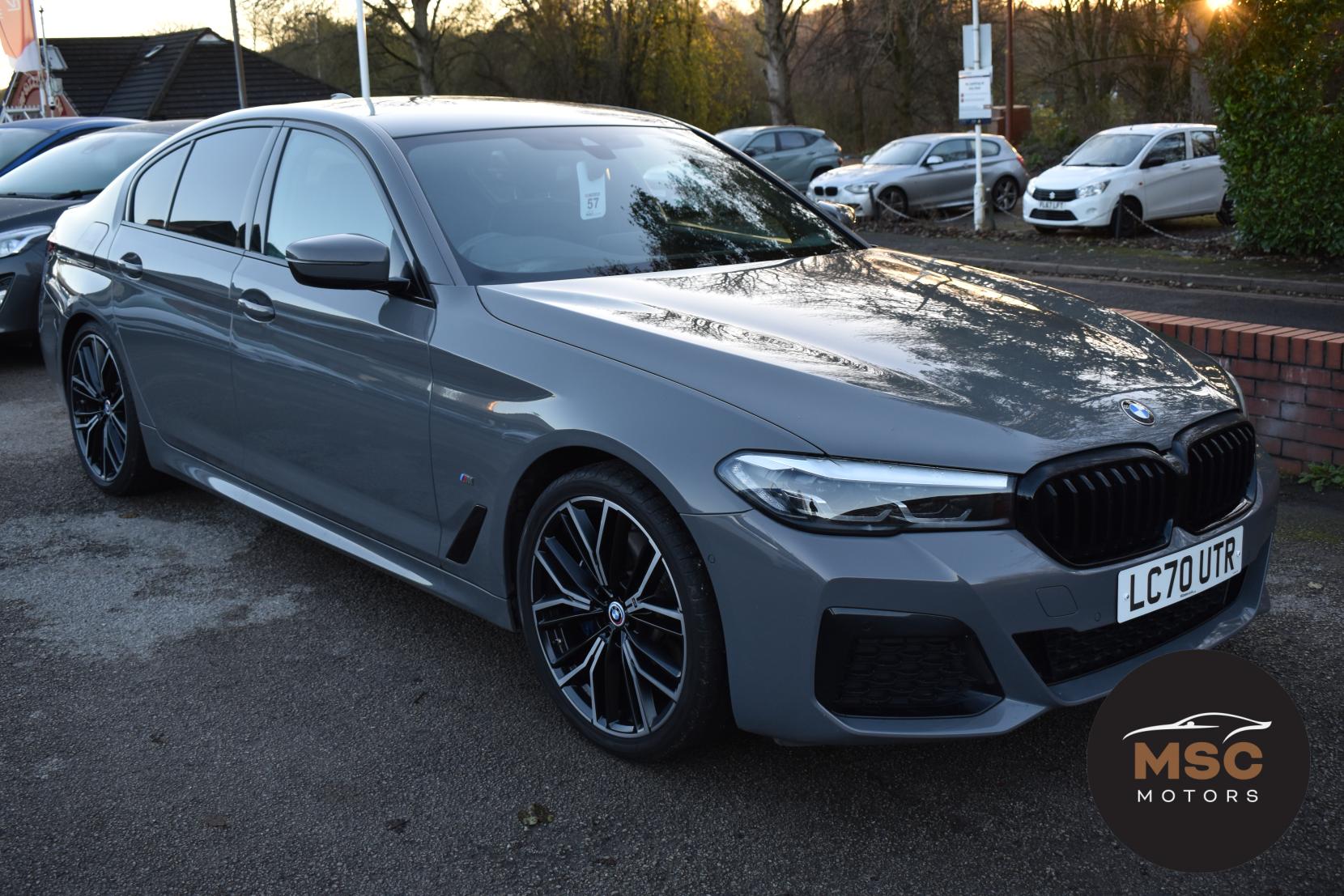 BMW 5 Series 2.0 520d MHT M Sport Saloon 4dr Diesel Hybrid Steptronic Euro 6 (s/s) (190 ps)