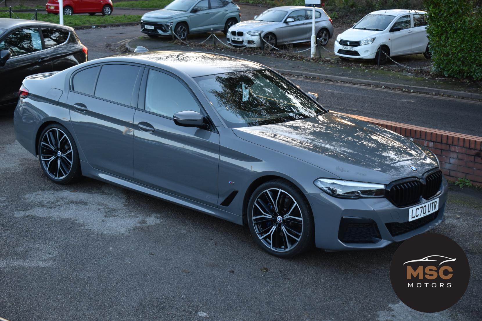 BMW 5 Series 2.0 520d MHT M Sport Saloon 4dr Diesel Hybrid Steptronic Euro 6 (s/s) (190 ps)