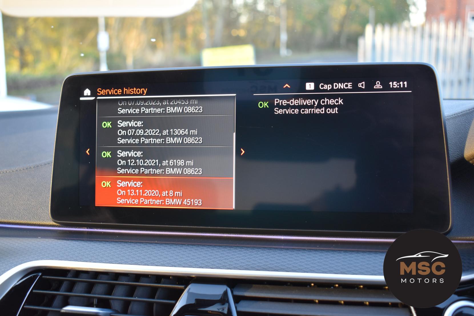 BMW 5 Series 2.0 520d MHT M Sport Saloon 4dr Diesel Hybrid Steptronic Euro 6 (s/s) (190 ps)