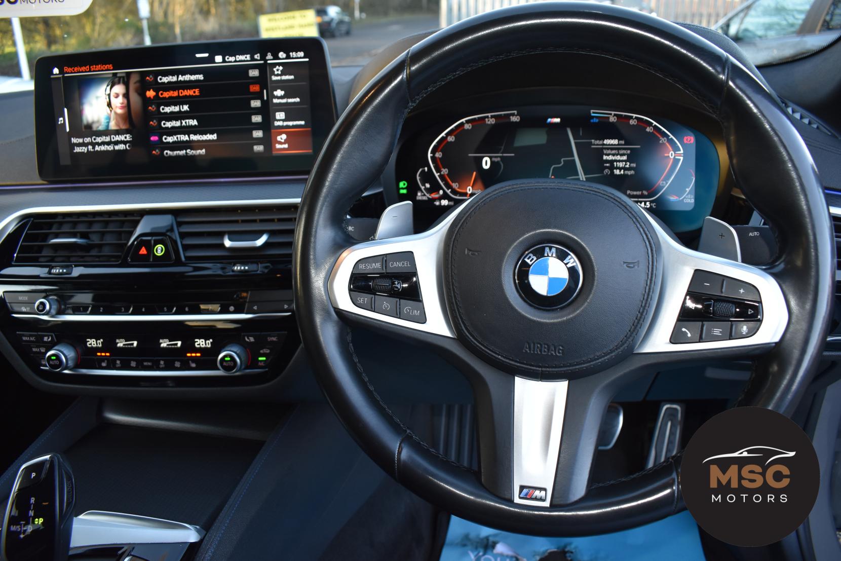 BMW 5 Series 2.0 520d MHT M Sport Saloon 4dr Diesel Hybrid Steptronic Euro 6 (s/s) (190 ps)