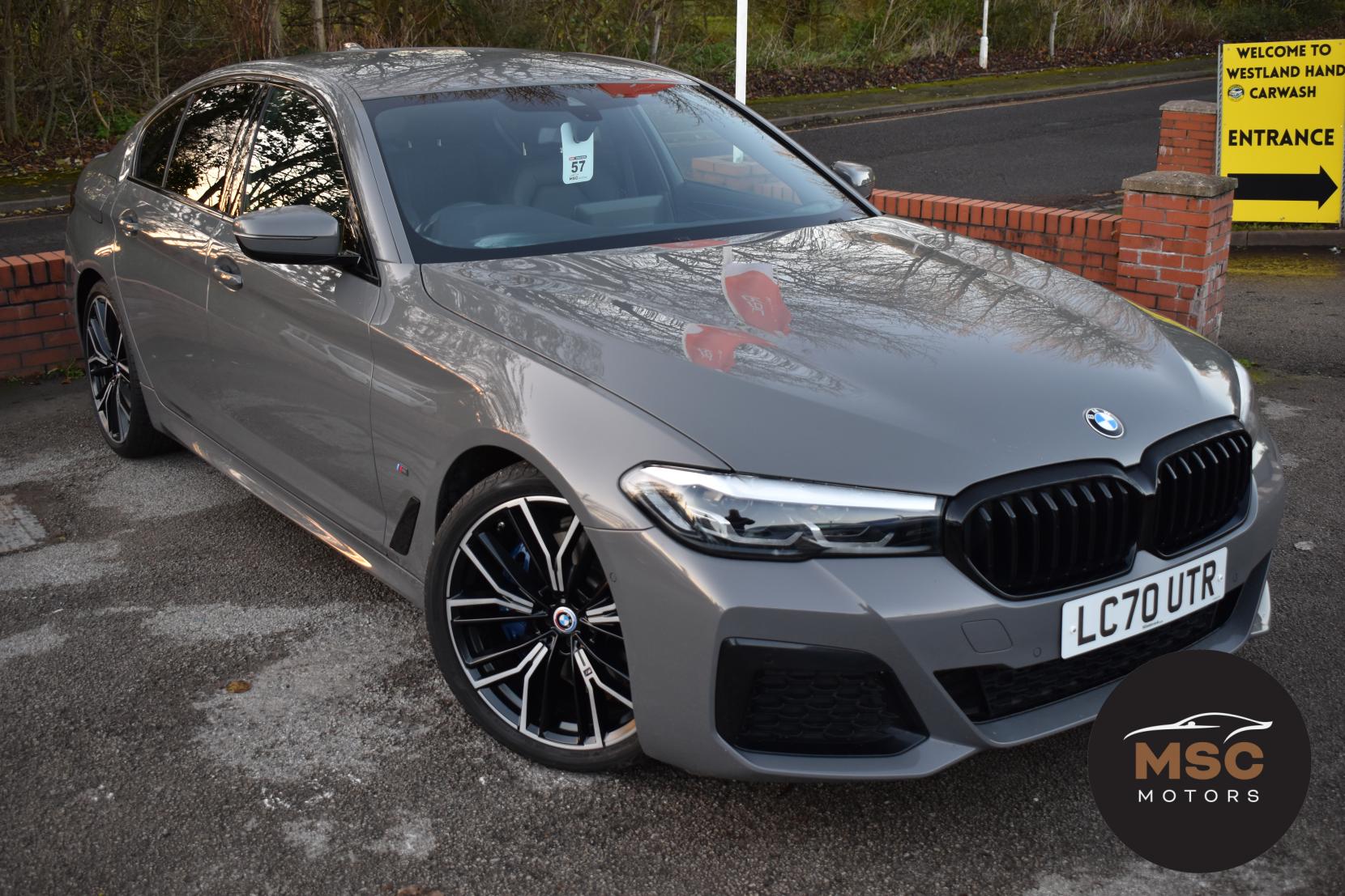 BMW 5 Series 2.0 520d MHT M Sport Saloon 4dr Diesel Hybrid Steptronic Euro 6 (s/s) (190 ps)