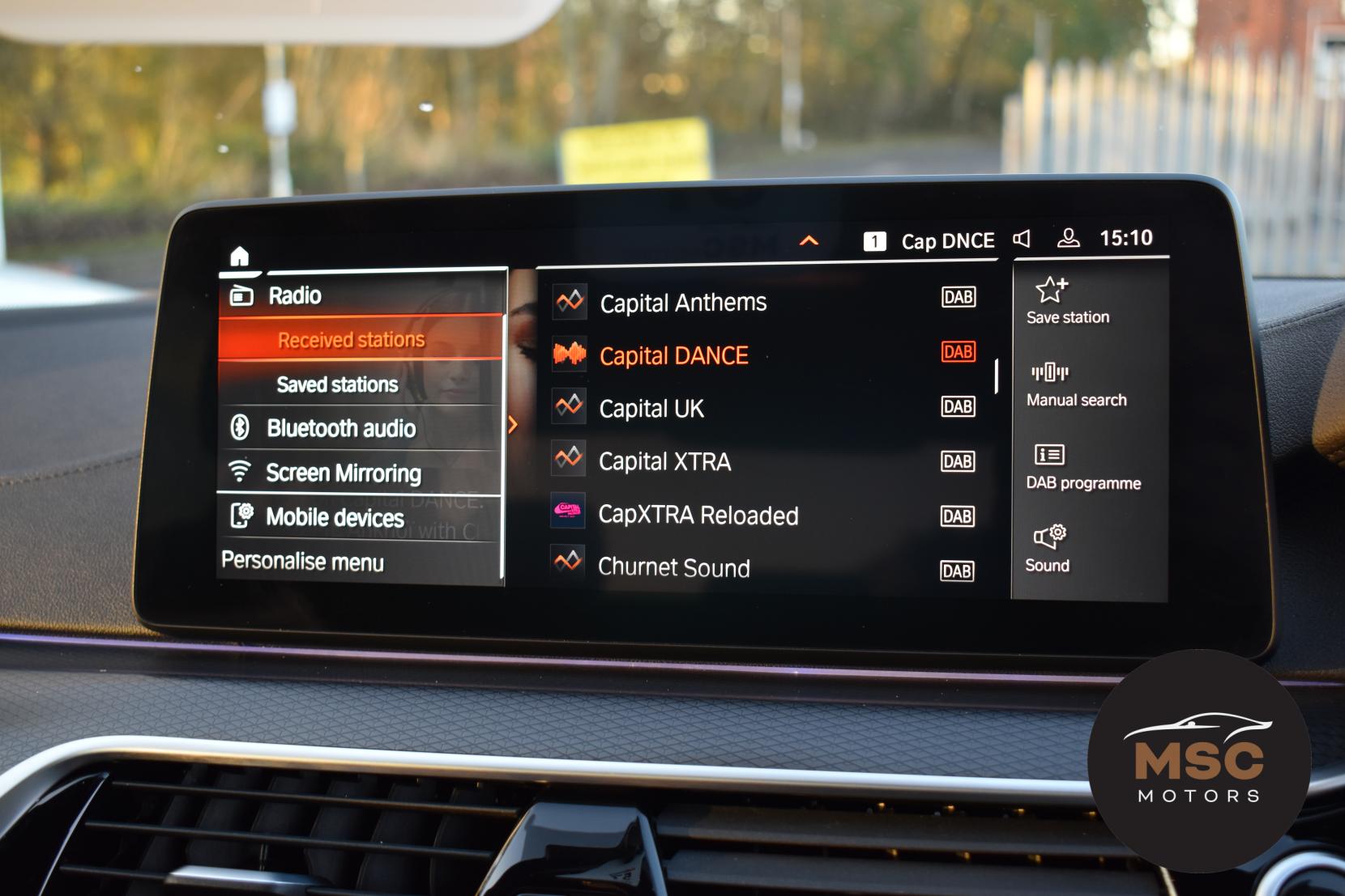 BMW 5 Series 2.0 520d MHT M Sport Saloon 4dr Diesel Hybrid Steptronic Euro 6 (s/s) (190 ps)