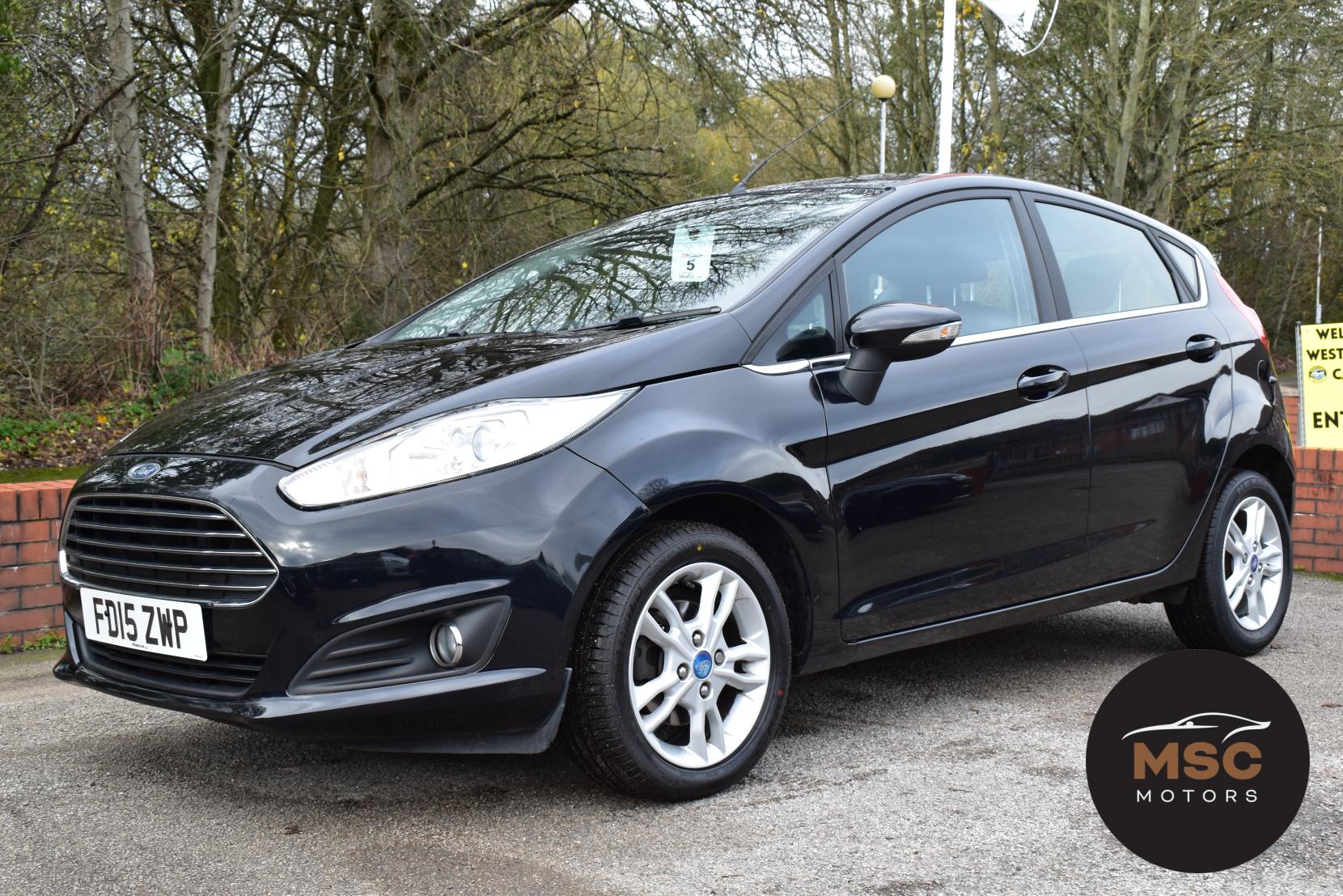 Ford Fiesta 1.25 Zetec Hatchback 5dr Petrol Manual Euro 6 (82 ps)