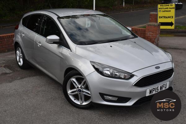 Ford Focus 1.0T EcoBoost Zetec Hatchback 5dr Petrol Manual Euro 6 (s/s) (125 ps)