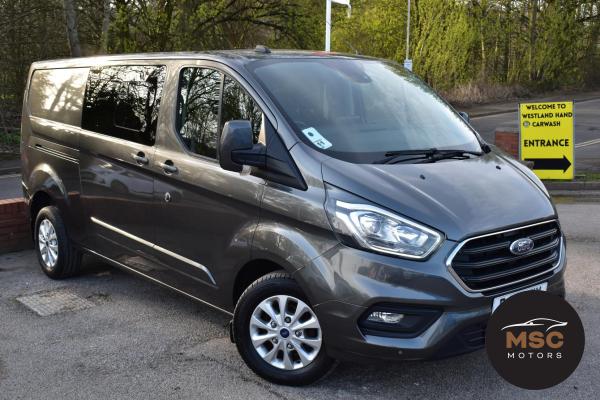 Ford Transit Custom 2.0 300 EcoBlue Limited Crew Van Double Cab 5dr Diesel Manual L2 H1 Euro 6 (s/s) (130 ps)
