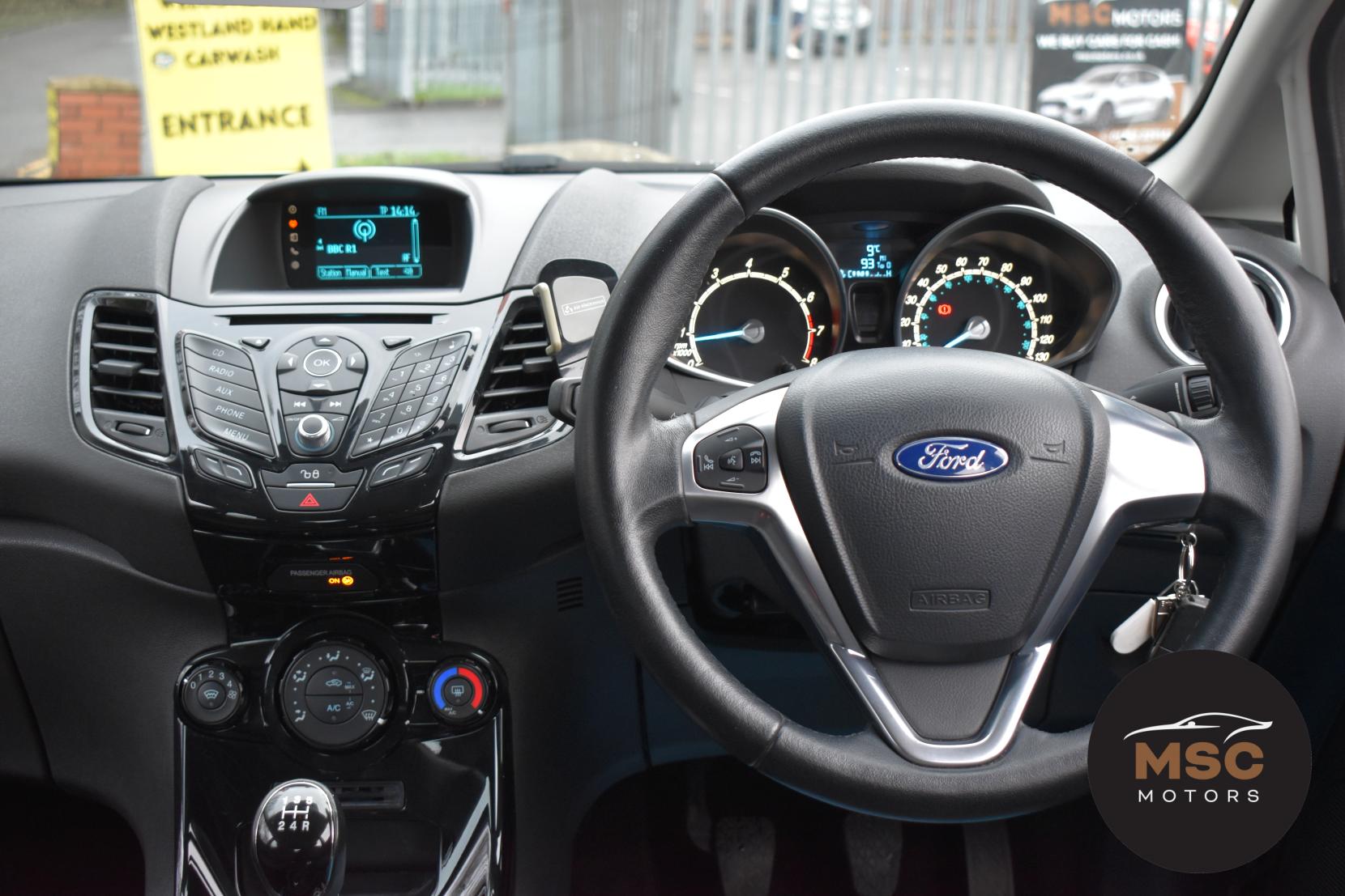 Ford Fiesta 1.25 Zetec Hatchback 5dr Petrol Manual Euro 6 (82 ps)