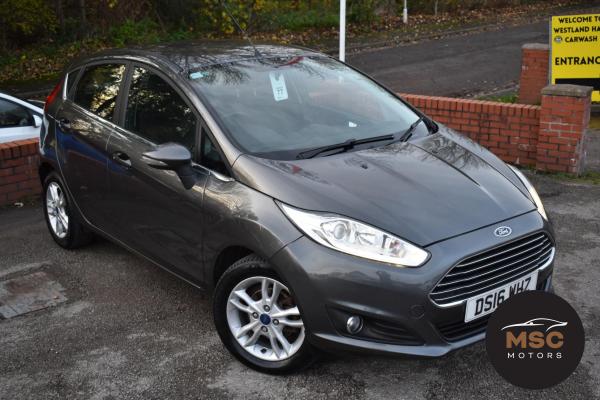 Ford Fiesta 1.0T EcoBoost Zetec Hatchback 5dr Petrol Manual Euro 6 (s/s) (100 ps)