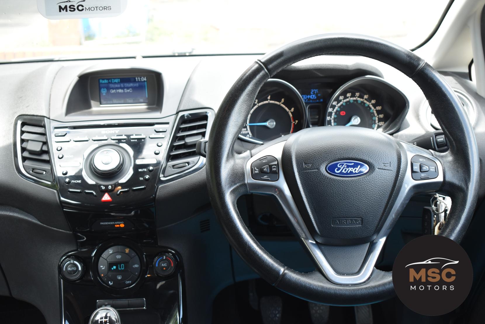 Ford Fiesta 1.0T EcoBoost Titanium Hatchback 3dr Petrol Manual Euro 5 (s/s) (100 ps)