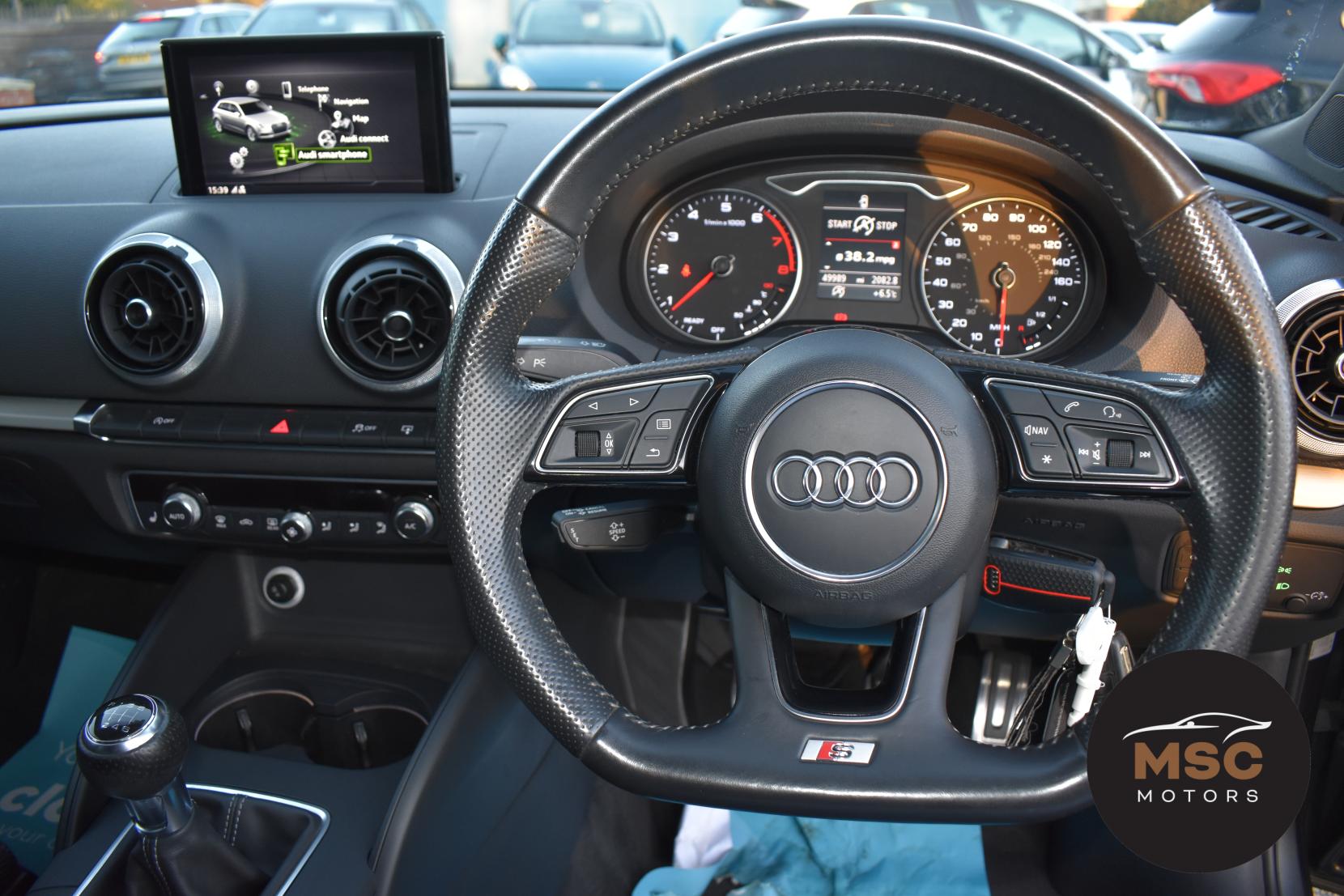 Audi A3 1.4 TFSI CoD S line Sportback 5dr Petrol Manual Euro 6 (s/s) (150 ps)