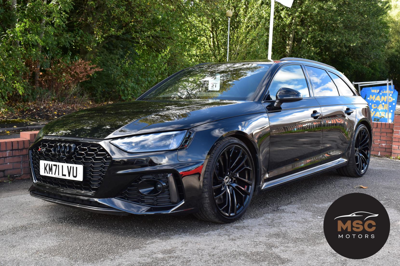 Audi RS4 Avant 2.9 TFSI V6 Carbon Black Estate 5dr Petrol Tiptronic quattro Euro 6 (s/s) (450 ps)