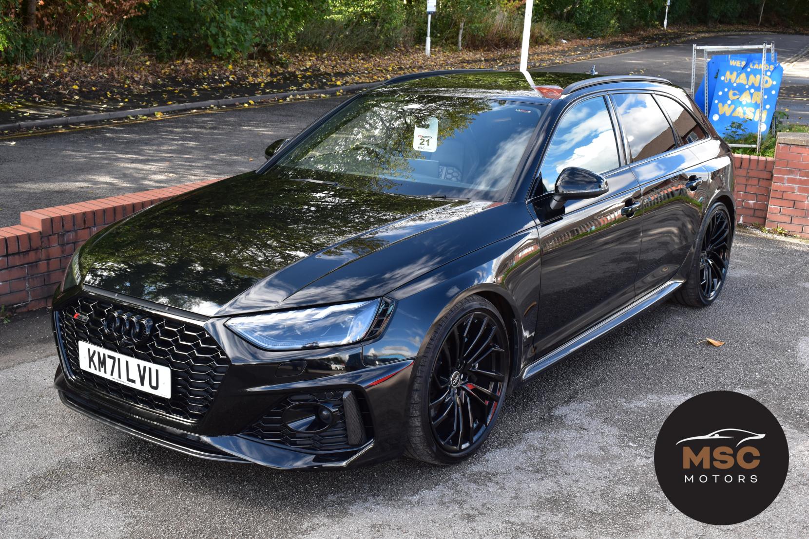 Audi RS4 Avant 2.9 TFSI V6 Carbon Black Estate 5dr Petrol Tiptronic quattro Euro 6 (s/s) (450 ps)