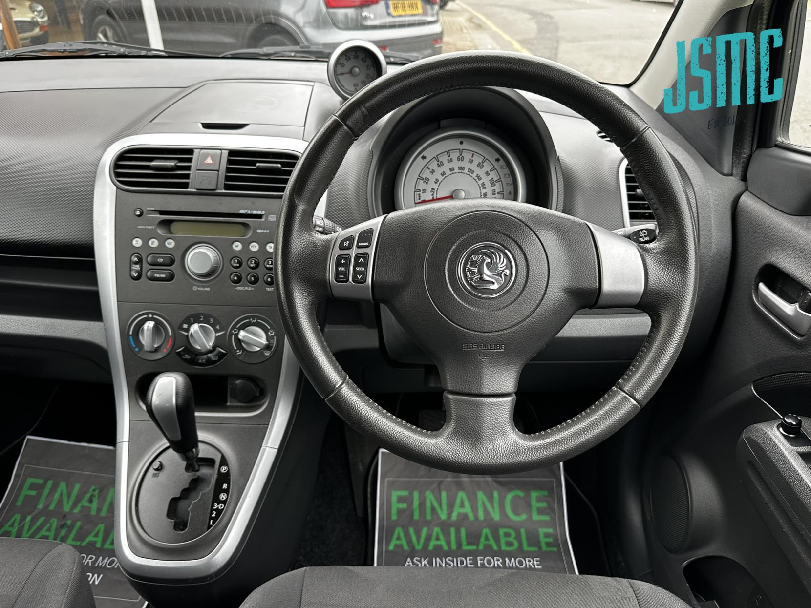 Vauxhall Agila 1.2 16V Design MPV 5dr Petrol Auto Euro 5 (85 ps)