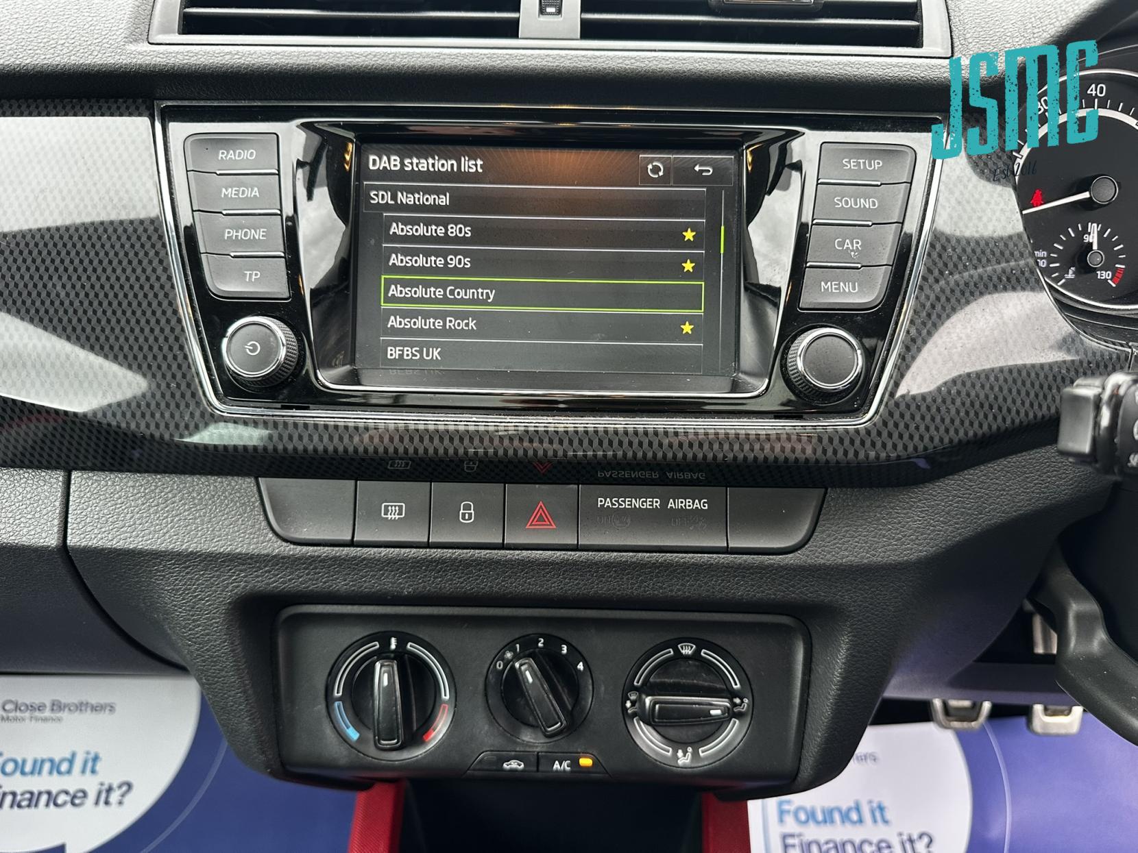 Skoda Fabia 1.2 TSI Monte Carlo Hatchback 5dr Petrol Manual Euro 6 (s/s) (110 ps)