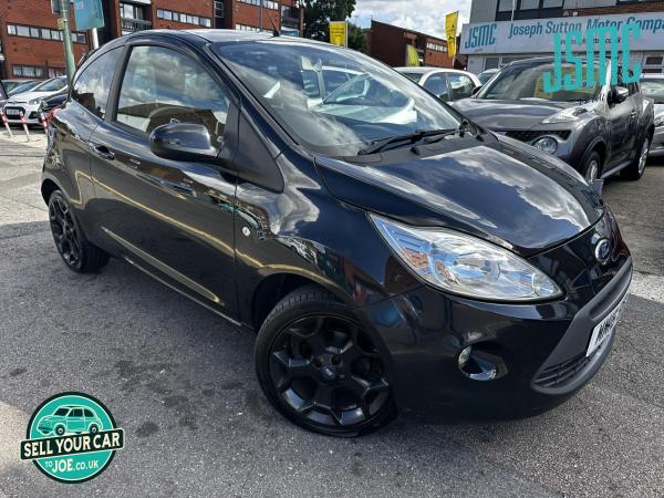 Ford Ka 1.2 Zetec Black Edition Hatchback 3dr Petrol Manual Euro 6 (s/s) (69 ps)