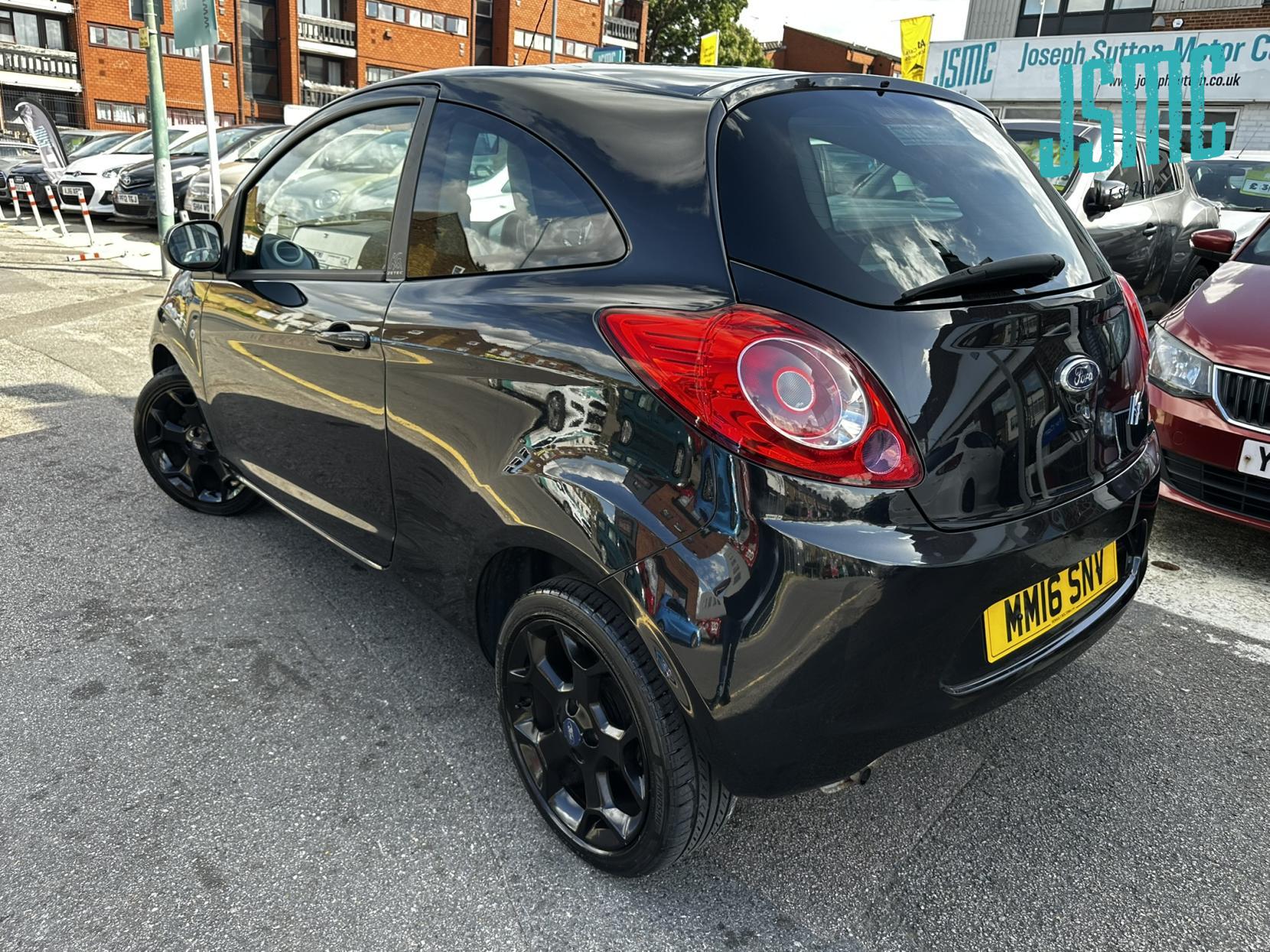 Ford Ka 1.2 Zetec Black Edition Hatchback 3dr Petrol Manual Euro 6 (s/s) (69 ps)