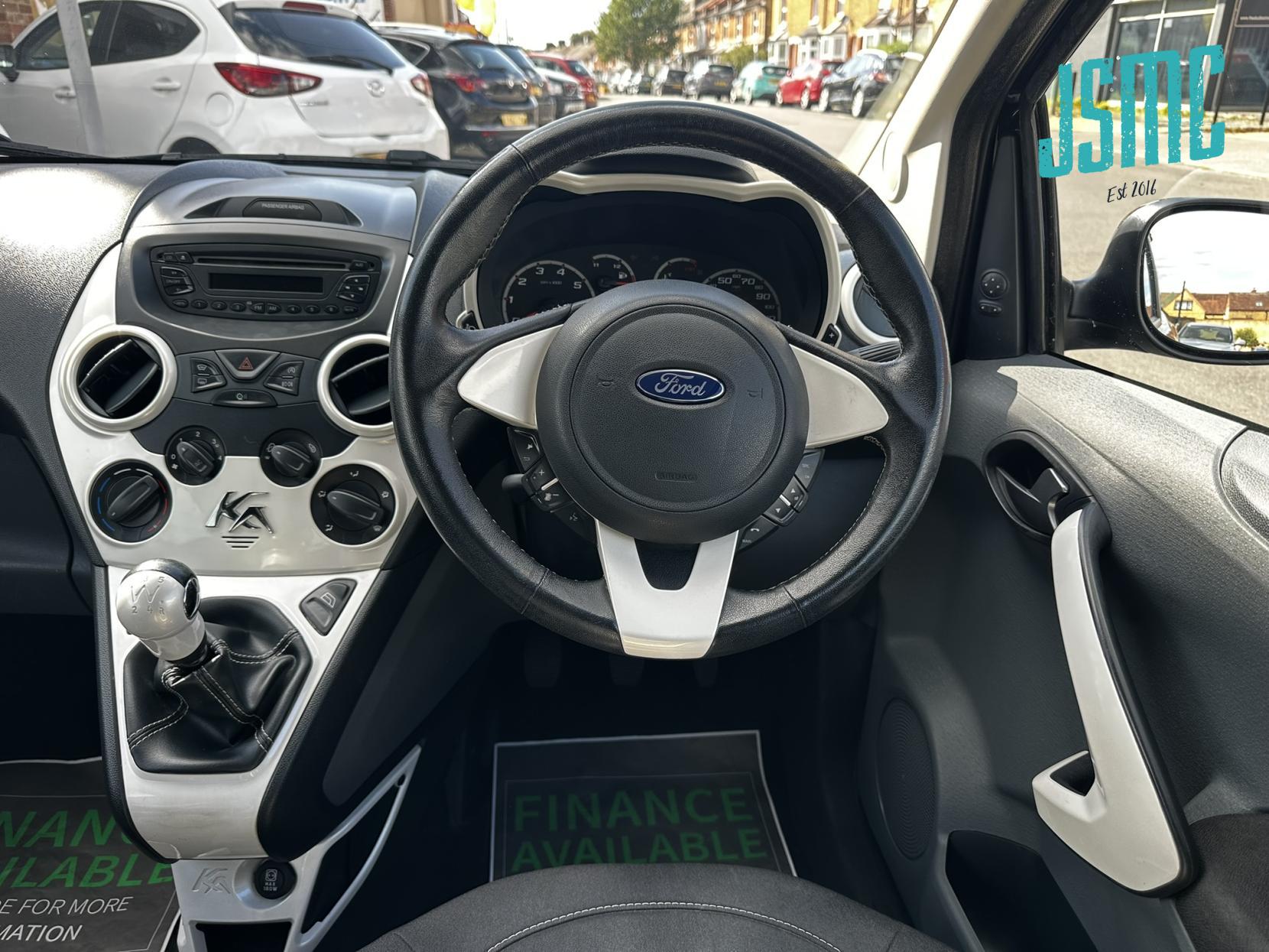 Ford Ka 1.2 Zetec Black Edition Hatchback 3dr Petrol Manual Euro 6 (s/s) (69 ps)