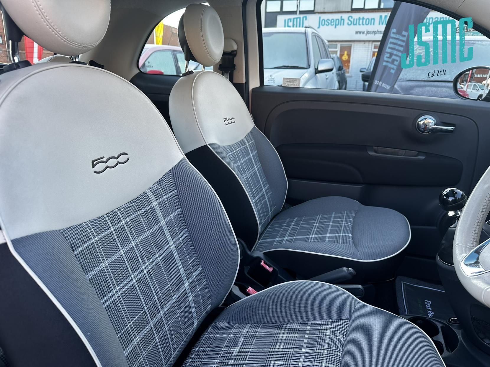 Fiat 500 1.2 Lounge Hatchback 3dr Petrol Manual Euro 6 (s/s) (69 bhp)