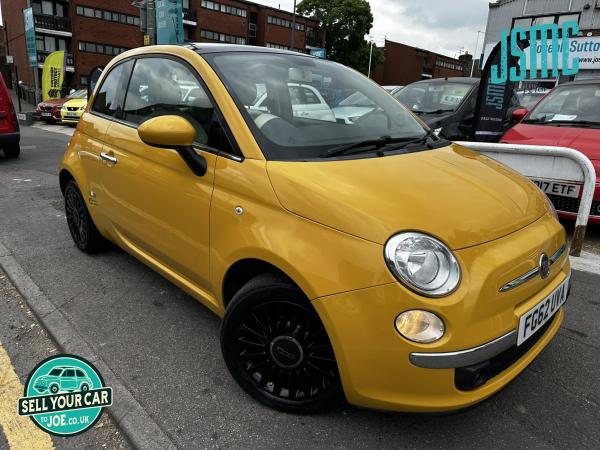 Fiat 500 1.2 Lounge Hatchback 3dr Petrol Manual Euro 4 (69 bhp)