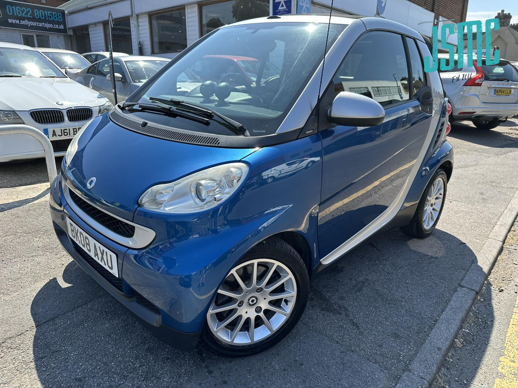 Smart fortwo 1.0 Passion Cabriolet 2dr Petrol Auto Euro 4 (71 bhp)