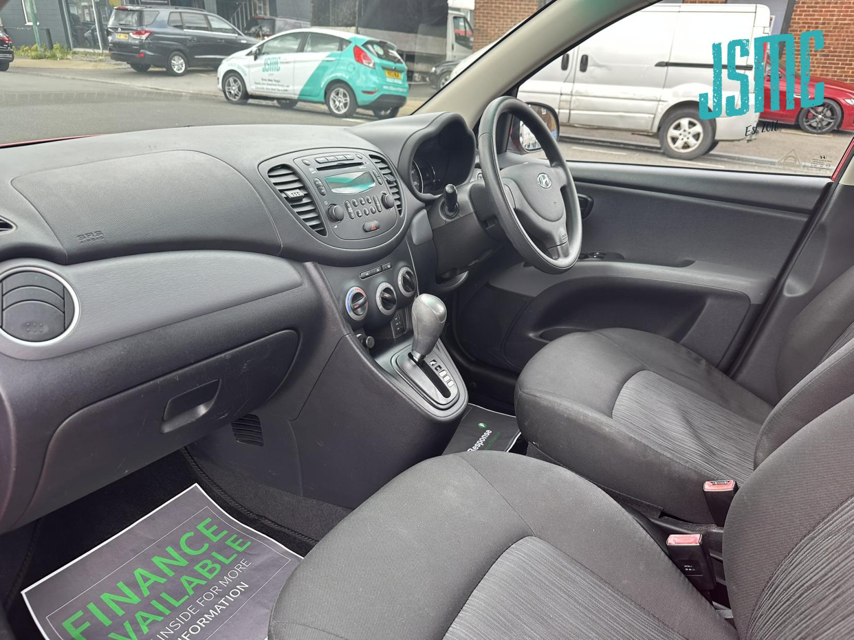 Hyundai i10 1.2 Active Hatchback 5dr Petrol Auto Euro 5 (85 bhp)