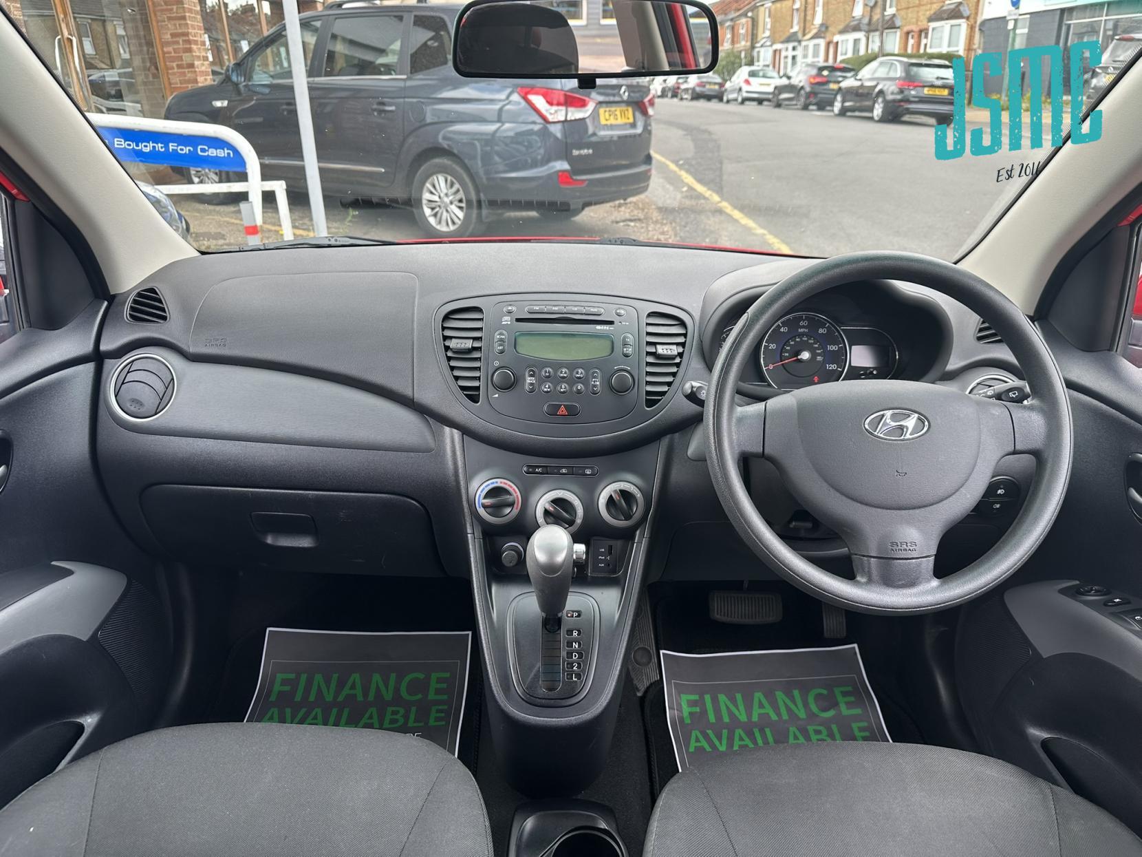 Hyundai i10 1.2 Active Hatchback 5dr Petrol Auto Euro 5 (85 bhp)